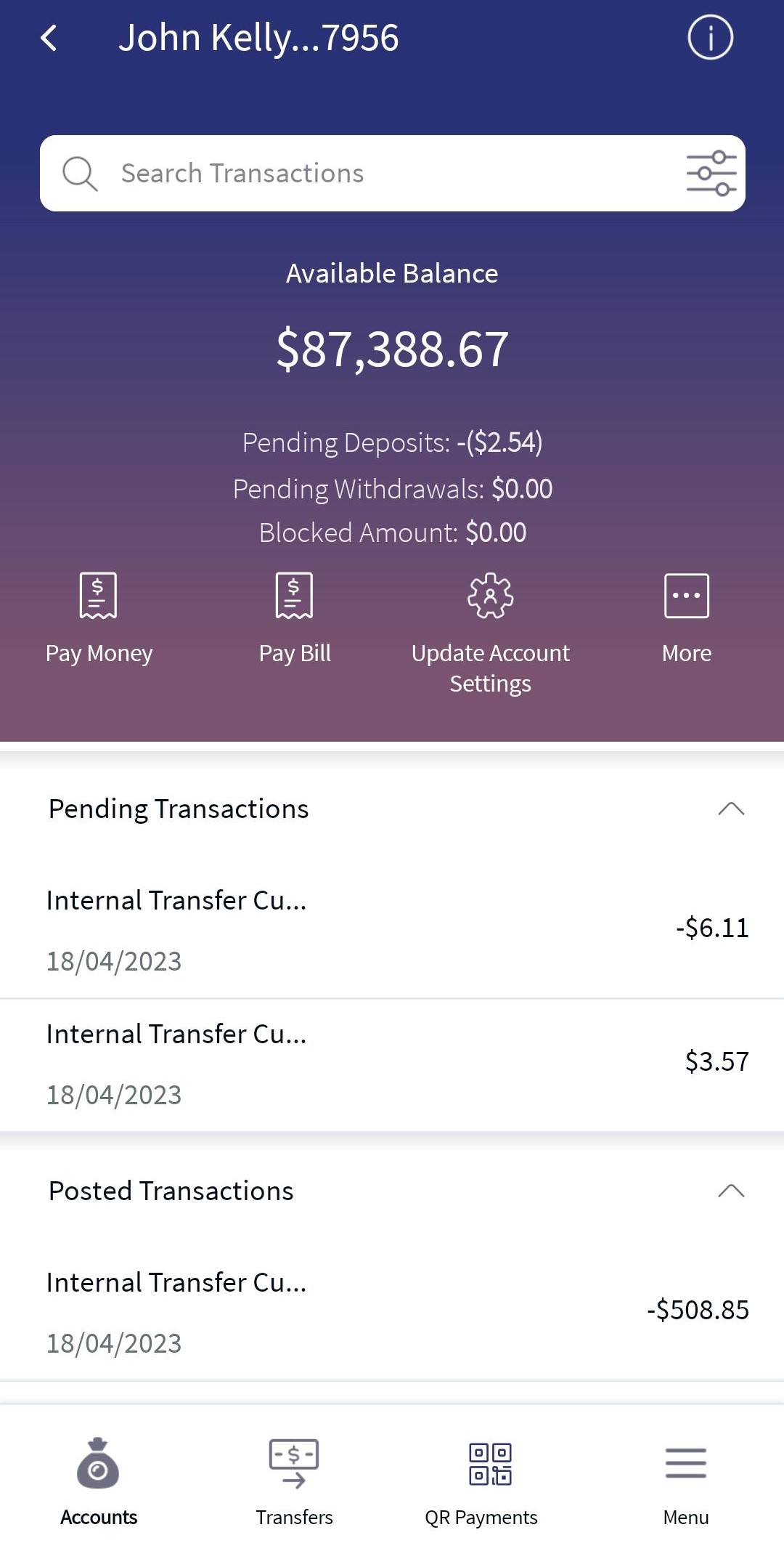 Account Overview